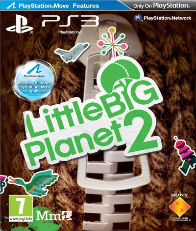 little big planet 2 clean cover art